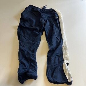 Members Only Blue white track pants M